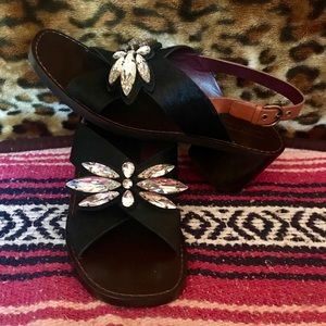 NWOT Marc Jacobs Essex Embellished Sandals